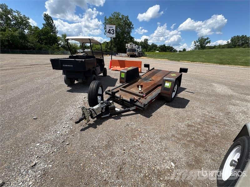MMDI 4300 lb 10 ft S/A Equipment Trailer Araç nakil römorklari