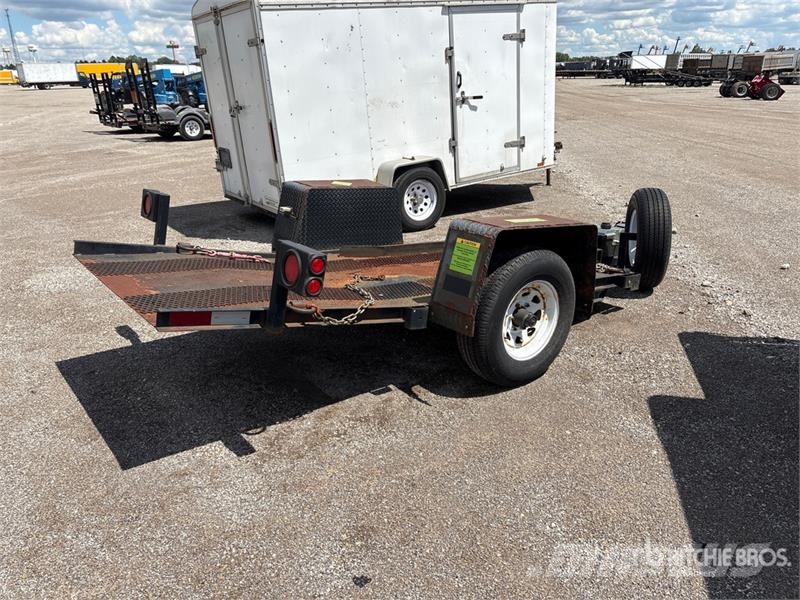 MMDI 4300 lb 10 ft S/A Equipment Trailer Araç nakil römorklari