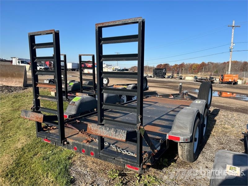 MMDI 614SLTD 12000 lb 14 ft T/A Equipment Trailer Autovežių priekabos