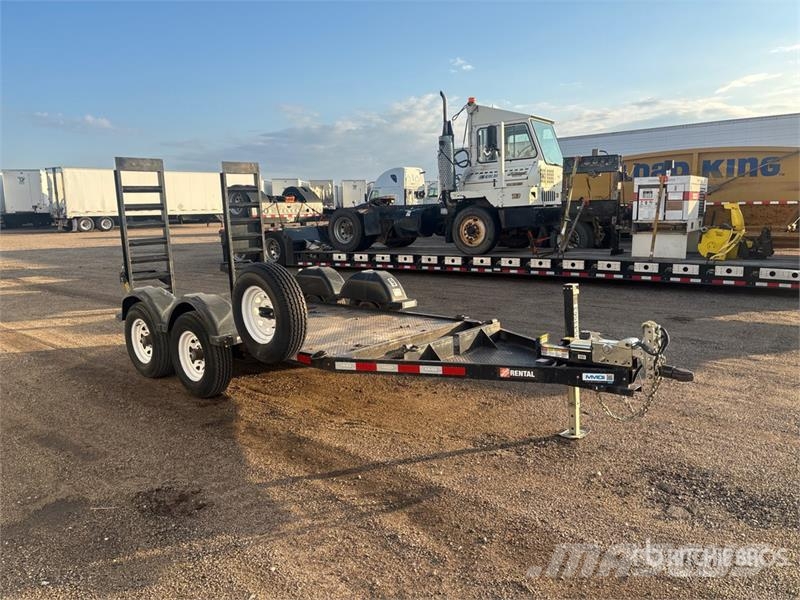 MMDI E510H 10 ft T/A Equipment Trailer Reboques de transporte Auto