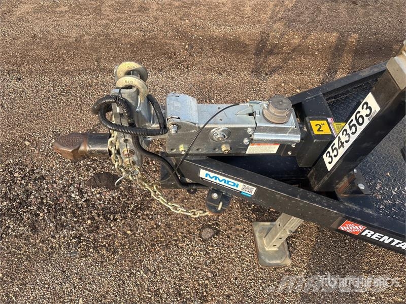 MMDI E510H 10 ft T/A Equipment Trailer Reboques de transporte Auto