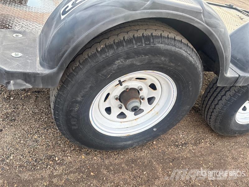 MMDI E510H 10 ft T/A Equipment Trailer Reboques de transporte Auto