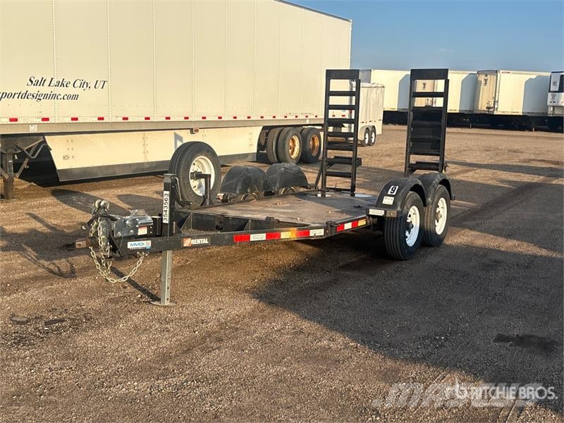 MMDI E510H 10 ft T/A Equipment Trailer Reboques de transporte Auto