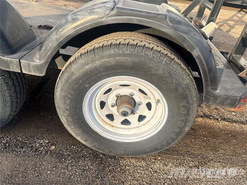MMDI E510H 10 ft T/A Equipment Trailer Reboques de transporte Auto
