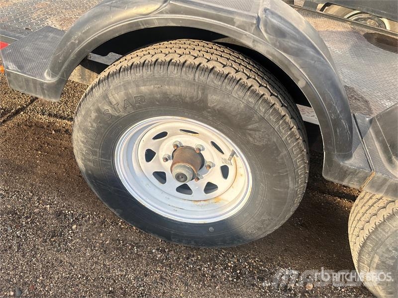 MMDI E510H 10 ft T/A Equipment Trailer Reboques de transporte Auto