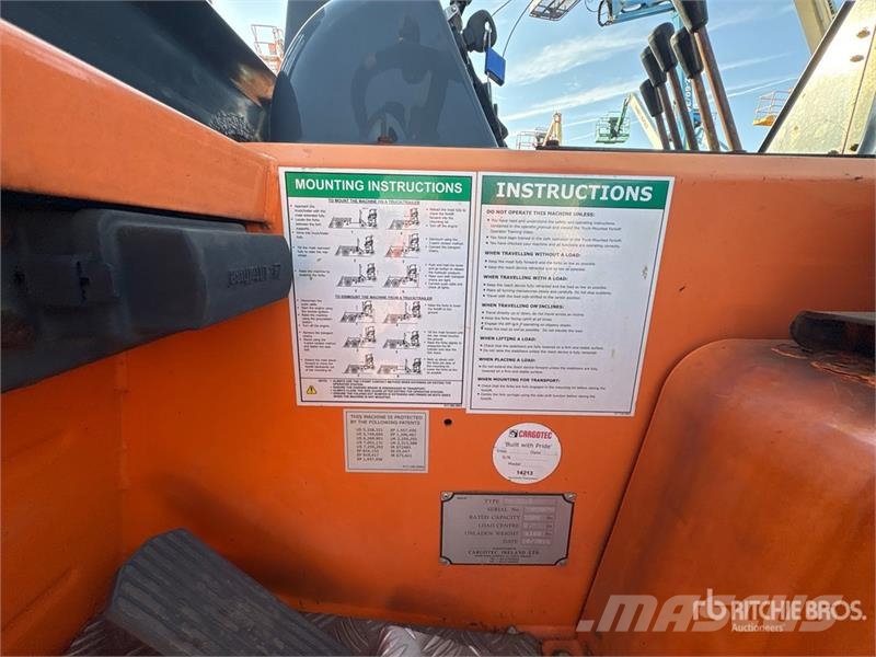 Moffet M8 55.3 5500 lb 3x3 Truck Mounted Forklift Truck mounted forklifts