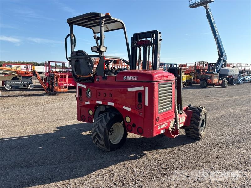 Moffet M8 55.4 5500 lb 3x3 Truck Mounted Forklift Truck mounted forklifts