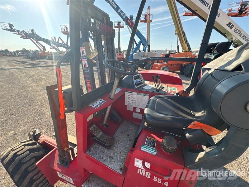 Moffet M8 55.4 5500 lb 3x3 Truck Mounted Forklift Truck mounted forklifts