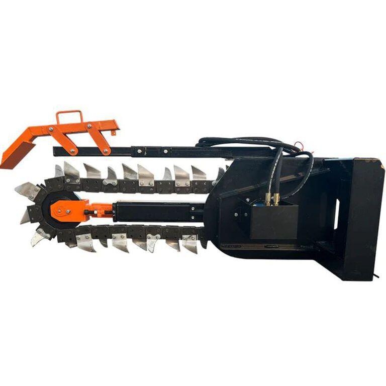  Mower King ECSSCT72 60 in Skid Steer Trencher (Unu Trenchers