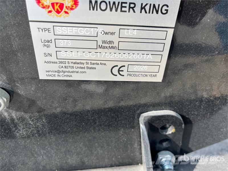 Mower King SSEFGC175 77 in Skid Steer Flail (Unus Kosilice