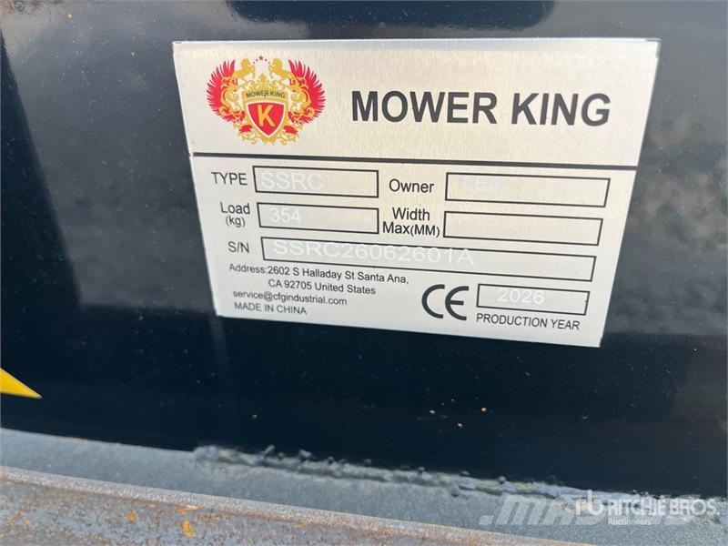 Mower King SSRC 72 in Skid Steer Brush Cutter (Unu Χορτοκοπτικά επιβίβασης και έλξης