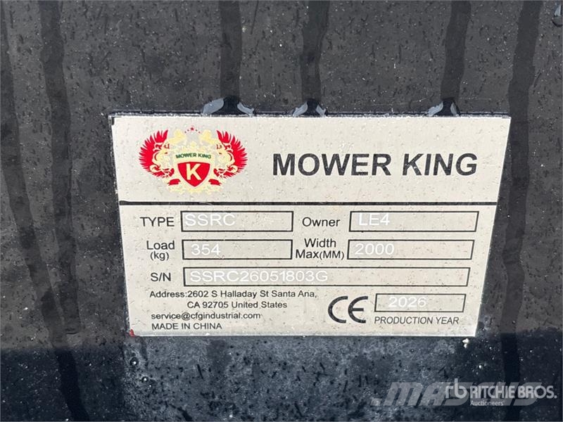 Mower King SSRC72 72 in Skid Steer Brush Cutter (U Gezogene und selbstfahrende Mäher
