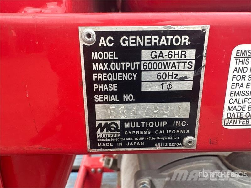 MQ Power 6 kW Generator Set Geradores Diesel