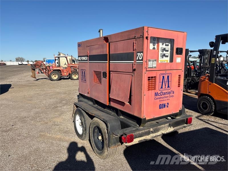 MQ Power Wisper Watt DB-0831J 40 kW Mobile Generator Geradores a diesel