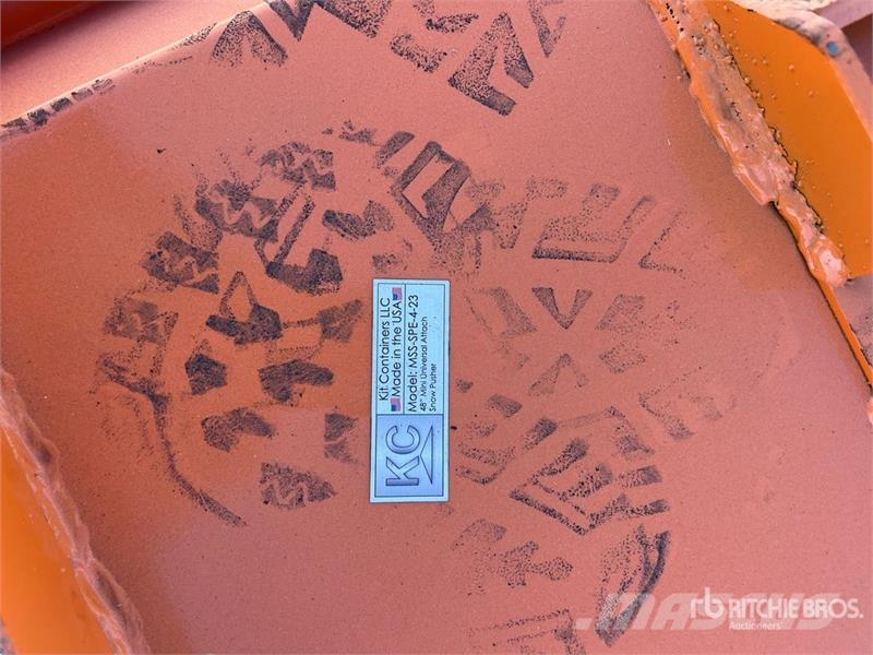 MSS-SPE-4-23 48 in Mini Skid Steer Snow Pusher (Un Εκχιονιστήρες και χιονοδιώχτες