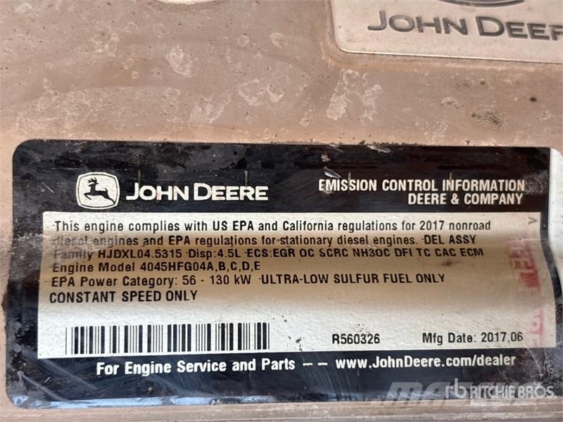 MultiQuip DCA70SSJU4F Mobile Generator Set Diesel Generators