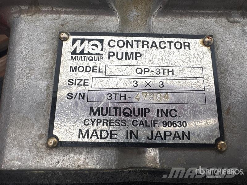 MultiQuip QP-3TH Bombas de agua