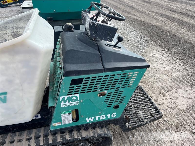 MultiQuip Whiteman WTB16 Stand-On Crawler Concrete Buggy Accessori per Calcestruzzo