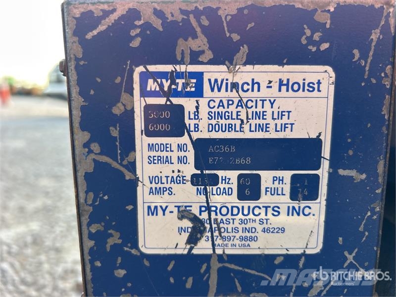 My-Te AC36B Electric Material Hoist Підйомно-транспортне обладнання і вантажні ліфти