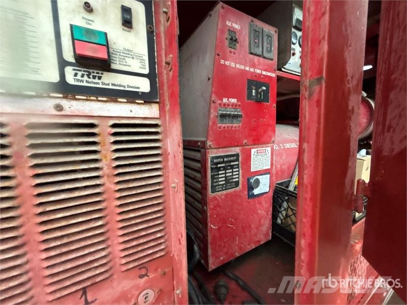 Nelson 6500 Mobile Stud Engine Driven Welder Kaynak makineleri