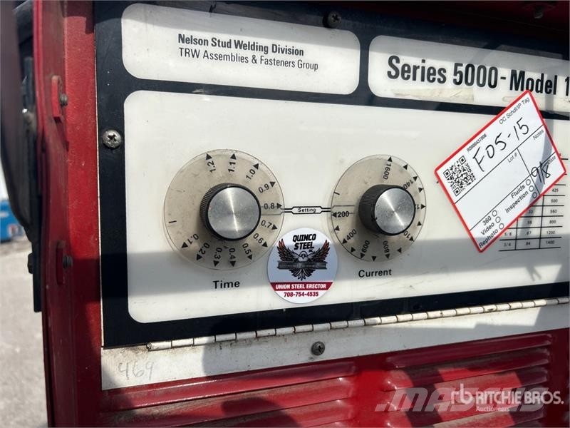 Nelson Series 5000 - Model 100 1600 A Mobile Arc stud Eng Svejsemaskiner