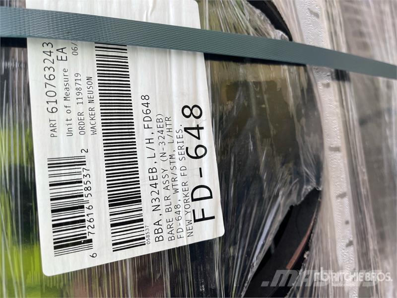  New Yorker FD648 GHI Boiler مكونات أخرى