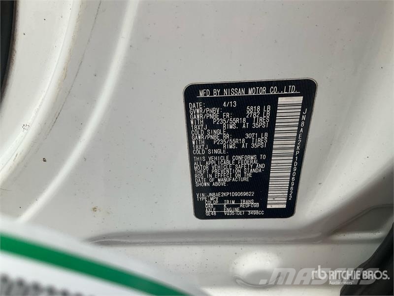 Nissan Quest Minivan (Inoperable) Kistehergépjárművek