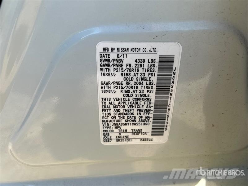Nissan Rogue 2WD SUV Sõiduautod