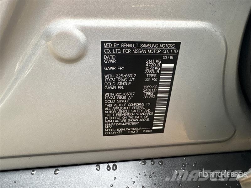 Nissan Rogue AWD SUV Kistehergépjárművek