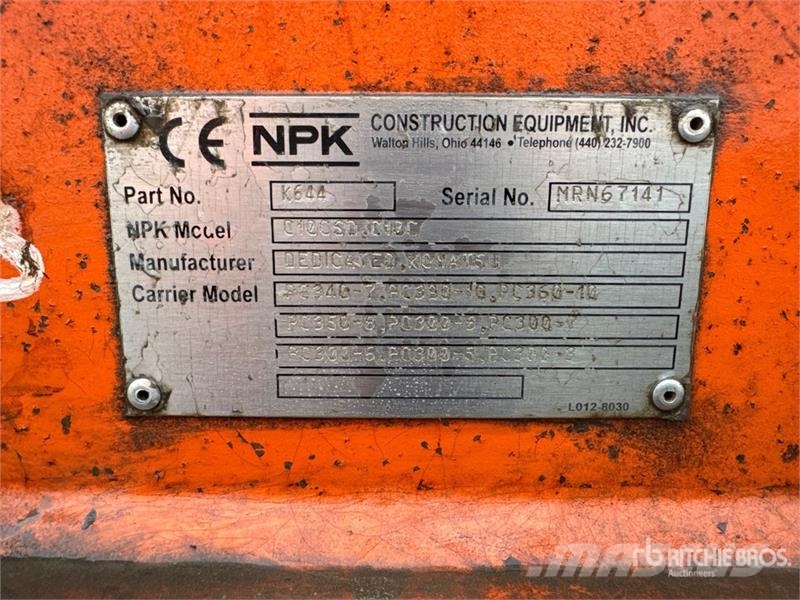 NPK C10C-C1100 プレートコンパクター