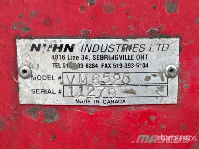 Nuhn VM6525 Liquid T/A Manure Spreader معدات توزيع السماد العضوي