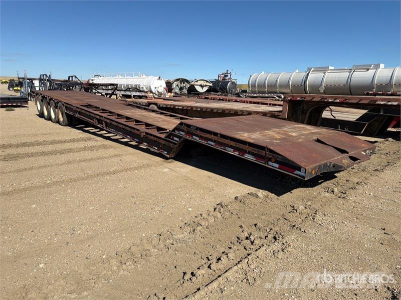 Nuttal 460LB 52 ft Quad/A Step Deck Trailer Nízko rámové nákladné automobily