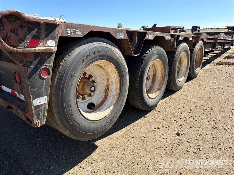 Nuttal 460LB 52 ft Quad/A Step Deck Trailer Nízko rámové nákladné automobily