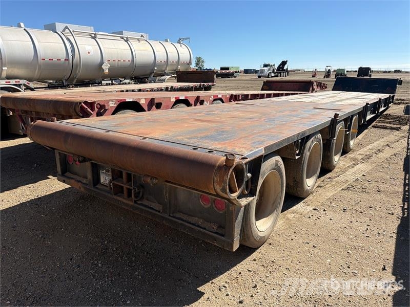  Nuttal 58 ft Quad/A Step Deck Trailer Nízko rámové nákladné automobily