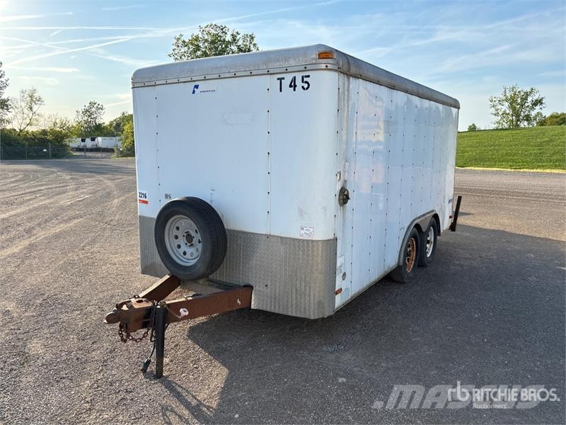 Pace 14 ft T/A Enclosed Trailer Sanduk prikolice