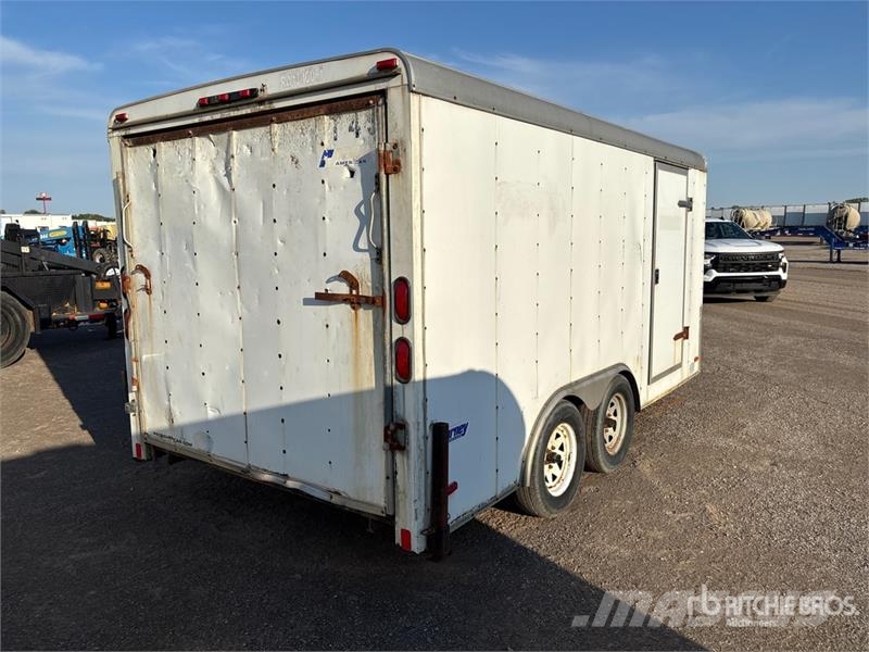 Pace 14 ft T/A Enclosed Trailer Sanduk prikolice