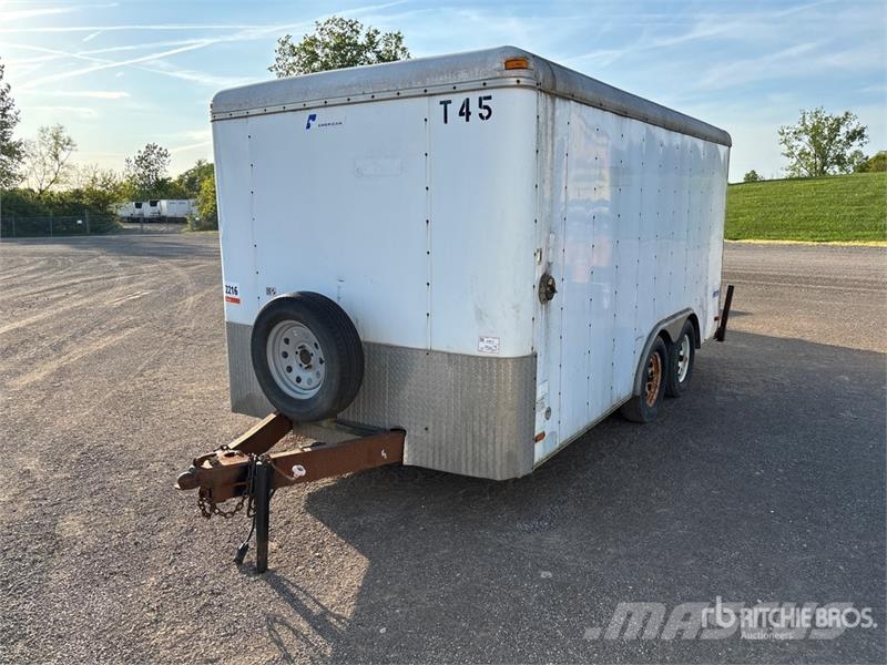 Pace 14 ft T/A Enclosed Trailer Sanduk prikolice