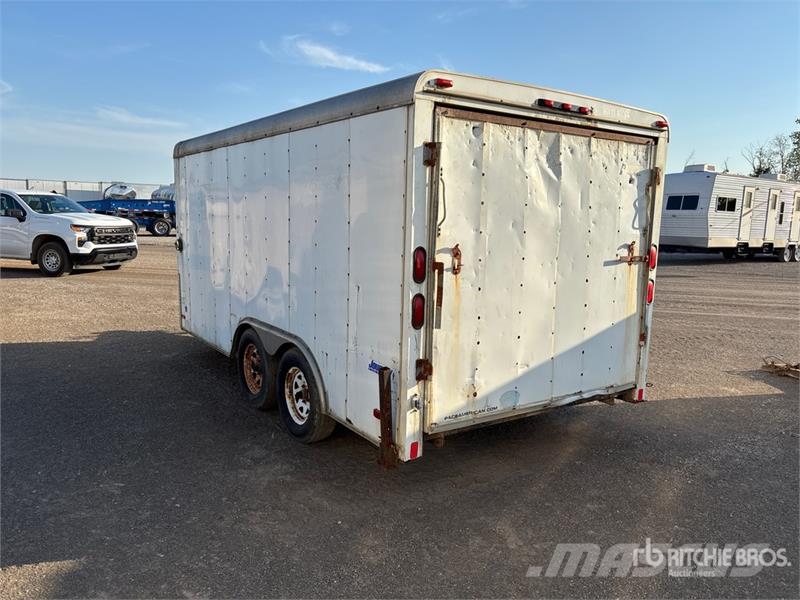 Pace 14 ft T/A Enclosed Trailer Sanduk prikolice
