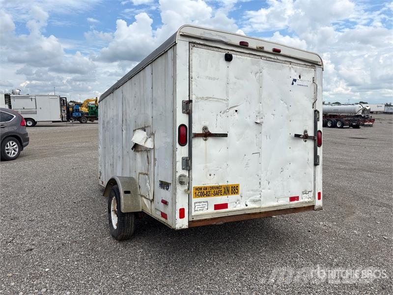 Pace American American JT612S 12 ft S/A Enclosed Traile Remorque Fourgon