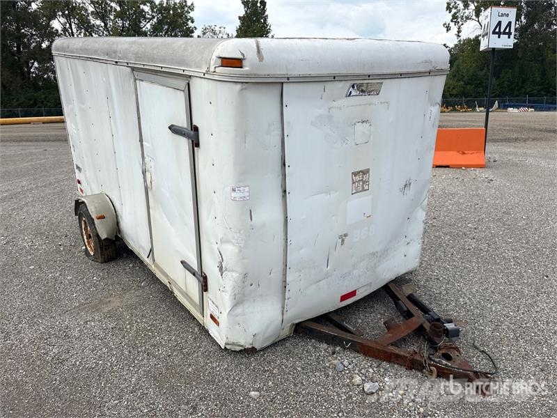 Pace American American JT612S 12 ft S/A Enclosed Traile Remorque Fourgon