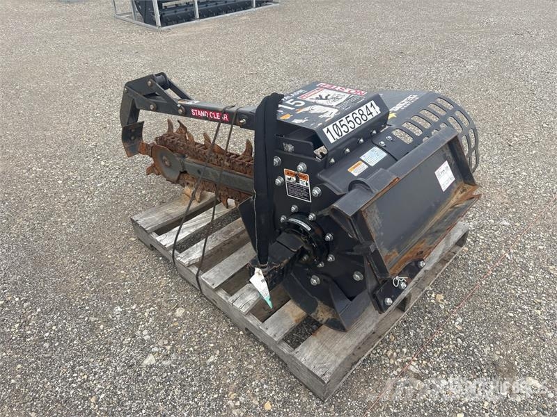 PALADIN 113344 36 in Mini Skid Steer Trencher Freze za kopanje jarkov Trenčerji