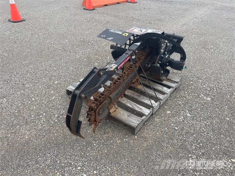 PALADIN 113344 36 in Mini Skid Steer Trencher Freze za kopanje jarkov Trenčerji