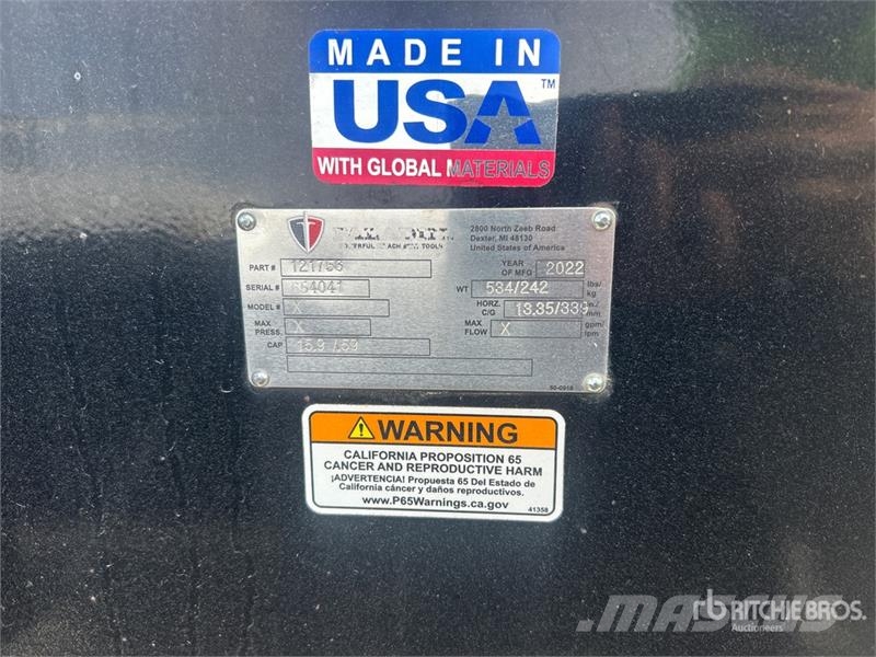 PALADIN Bradco 75 in General Purpose Skid Steer Bucket Pistoane