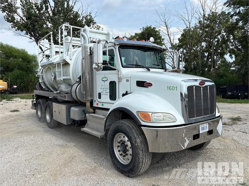 Peterbilt 348 Kombinētās vakumsūkņa mašīnas