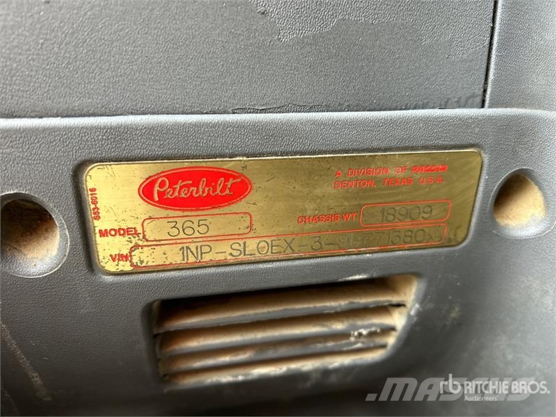 Peterbilt 365 Bañeras basculantes usadas