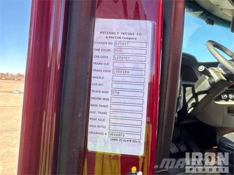 Peterbilt 579 曳引機組件