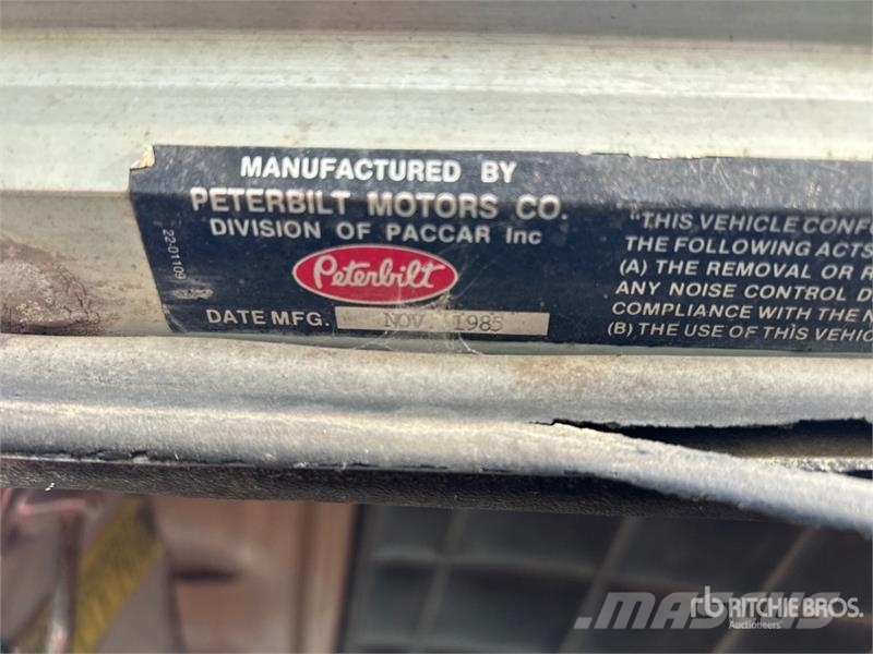Peterbilt T/A Dump Truck Damperli kamyonlar