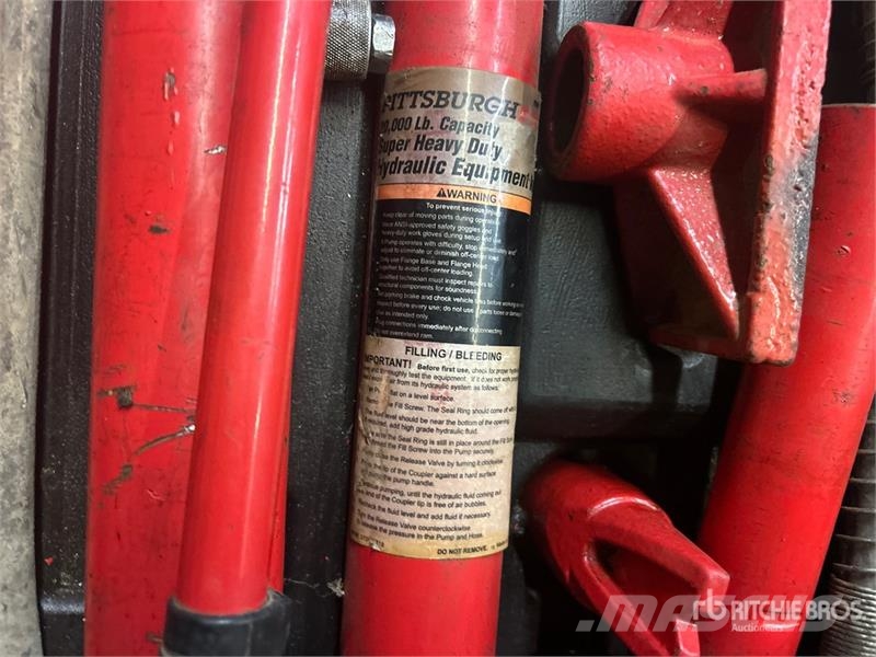 Pittsburgh Porta-Power Hydraulic Hand Pump Outros componentes