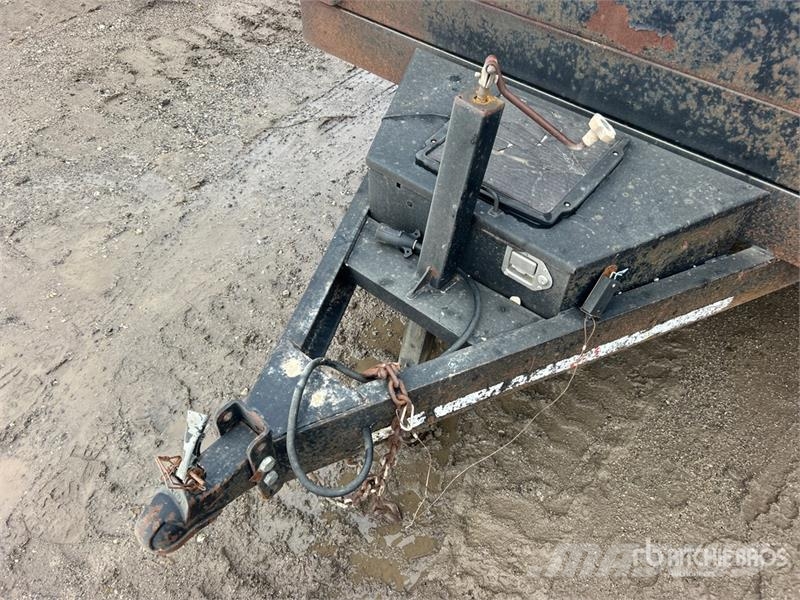 PJ 14 ft T/A Dump Utility Trailer Pašizgāzējs