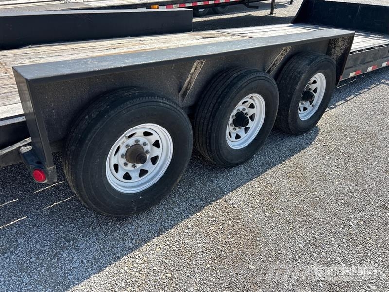 PJ 25 ft Tri/A Gooseneck Tilt Deck Trailer Góndola de cama rebajada